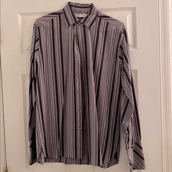 Perry Ellis Other - PERRY ELLIS long Sleeve Shirt with French Cuffs.